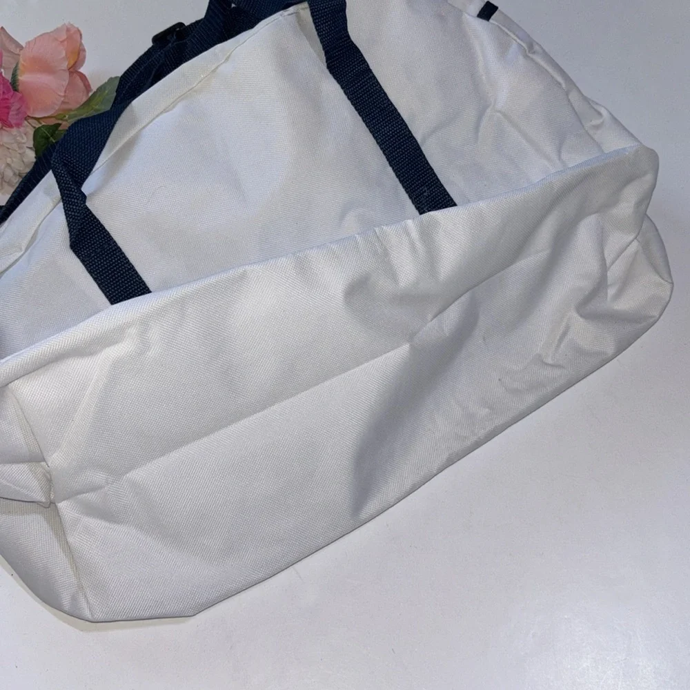 Team USA Duffle Bag White and Navy TEAM USA SMALL DUFFLE BAG RETRO OLYMPics